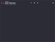 Tablet Screenshot of patiosurmesure.com